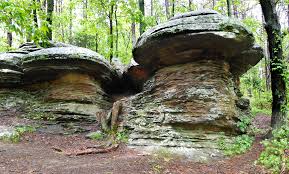 mushroom rock formations
